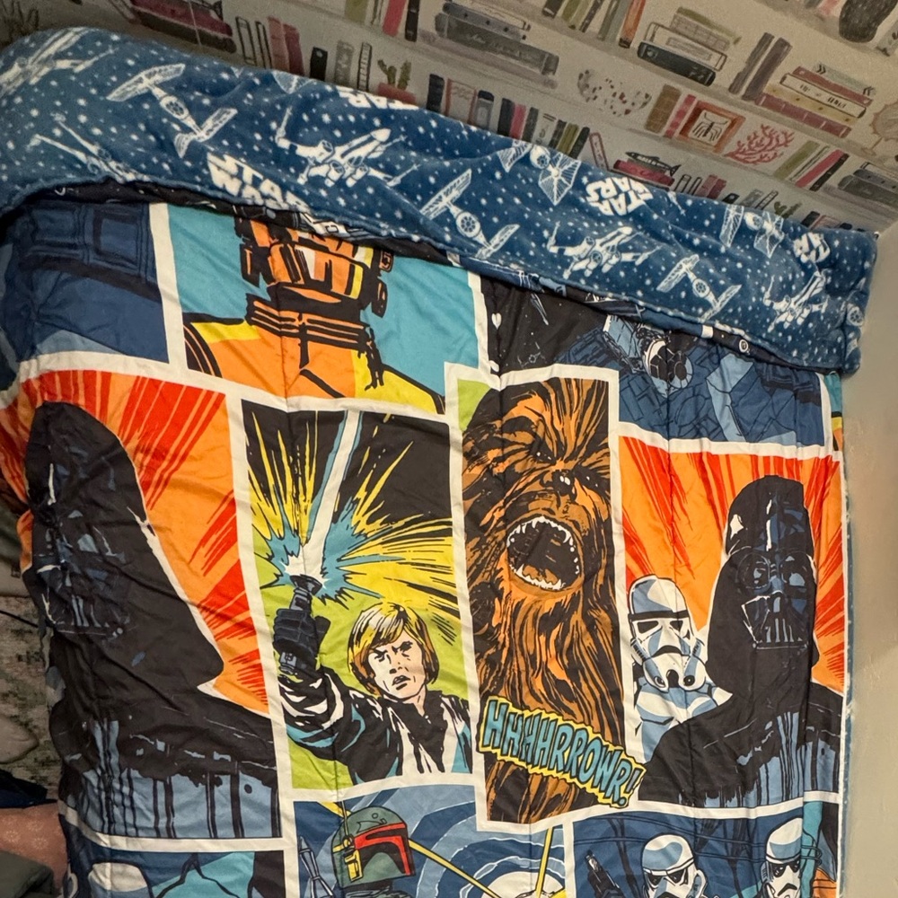 Star Wars Comforter, Reversible, Twin
